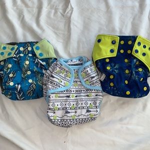 One size all in one cloth diapers